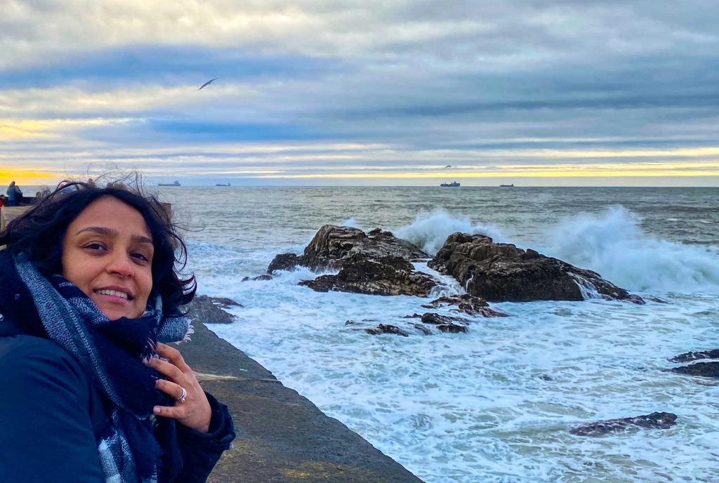 River Douro meets the Atlantic Ocean